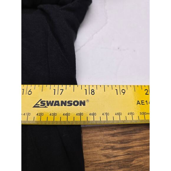 Artist-Signed Black Cotton Graphic T-Shirt Medium “Bust Sculpture” Print - Picture 5 of 5